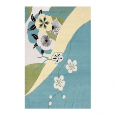 Carol Gregg Rug Geo Floral