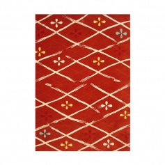 Carol Gregg Rug Kite Plaid